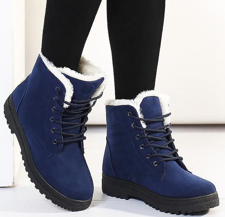 OCW Snow Orthopedic Boots For Women Arch Support Warm Fur Plush Insole Keep Warm Winter OCWShoes