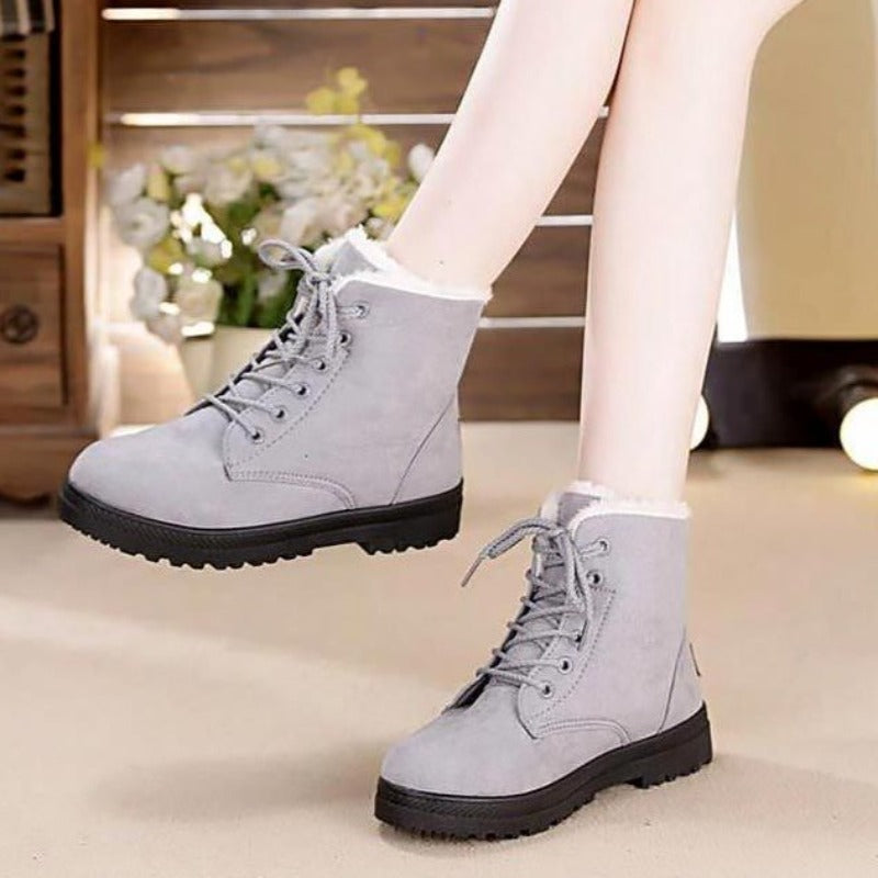OCW Snow Orthopedic Boots For Women Arch Support Warm Fur Plush Insole Keep Warm Winter OCWShoes