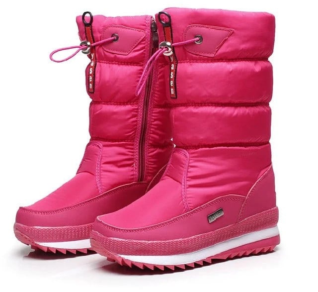 OCW Orthopedic Boot For Women Fur Lined WaterProof Snow Fashion Boots