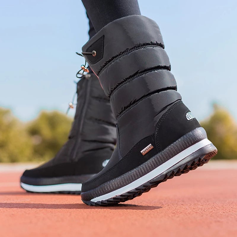 OCW Orthopedic Boot For Women Fur Lined WaterProof Snow Fashion Boots