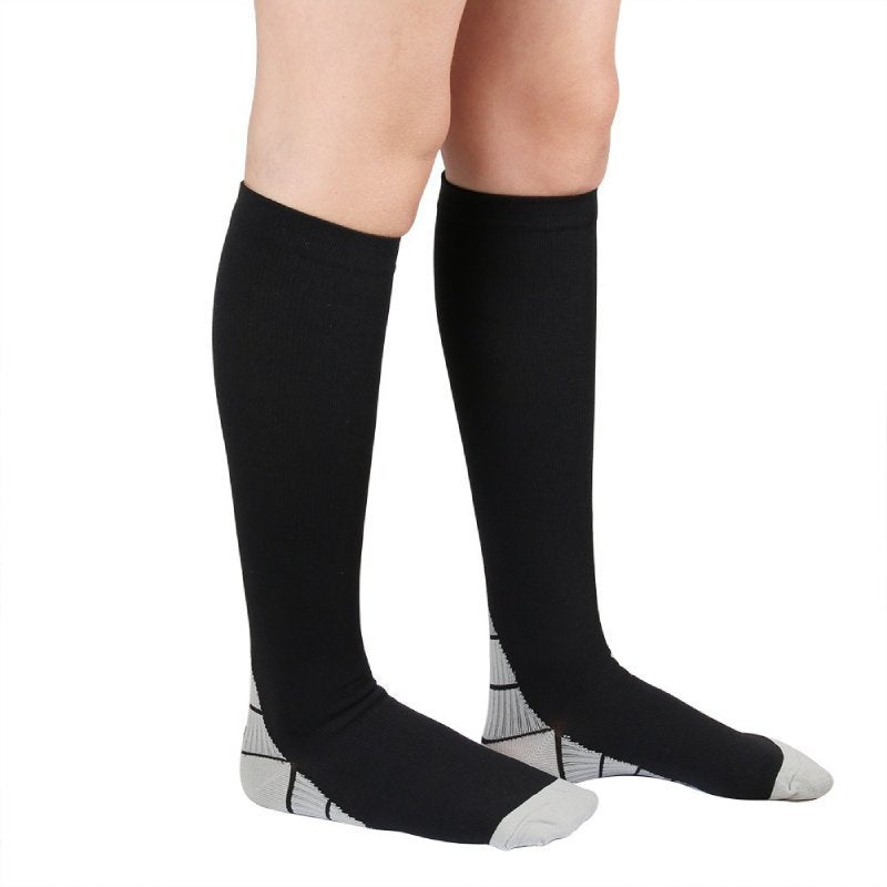 OCW Unisex Compression Socks Smooth Soft Yarn Cushion Knee-high OCWShoes