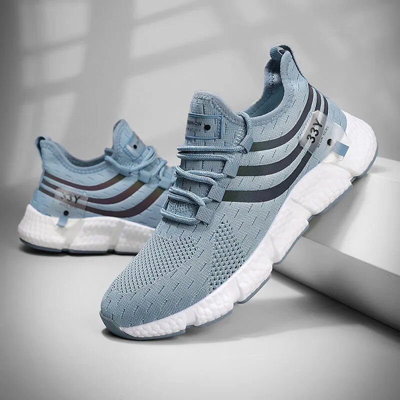 OCW Men Orthopedic Good Walking Shoes Comfortable Breathable Shock-Absorbing Non-Slip Shoes