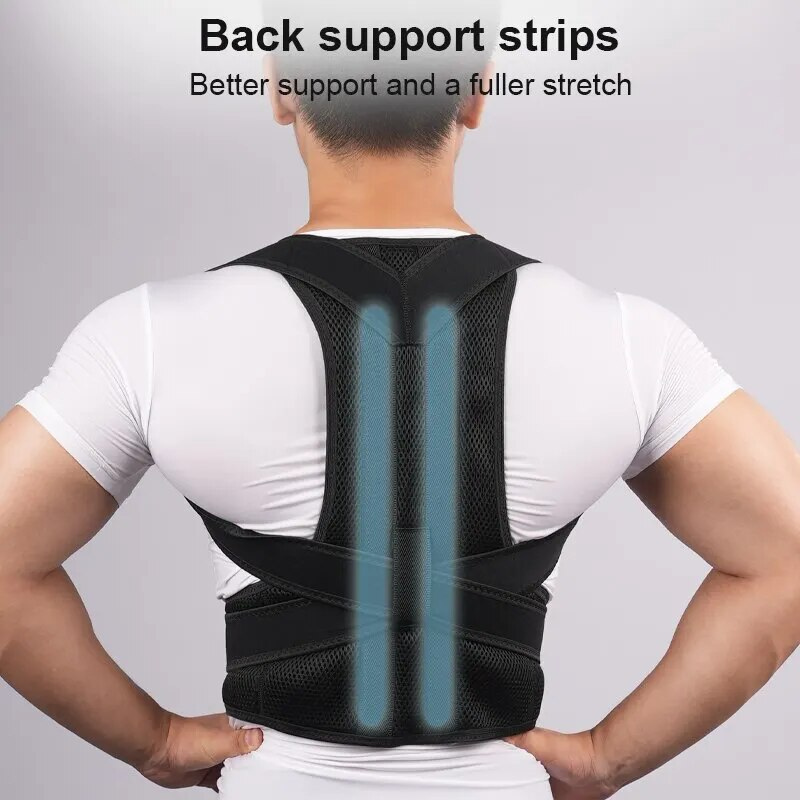 OCW Back Posture Corrector Adjustable Support Straps Anti-hunchback Brace
