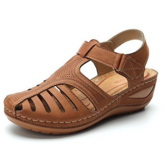 OCW Orthopedic Women Sandals Flats Casual Soft Sole Beach Wedge Sandals OCWShoes