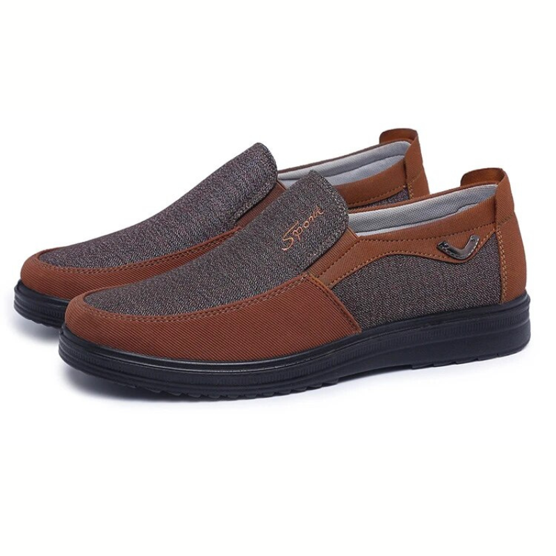 OCW Orthopedic Men Shoes Comfortable Canvas Lightweight Summer Casual Loafers