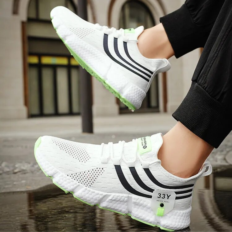 OCW Men Orthopedic Good Walking Shoes Comfortable Breathable Shock-Absorbing Non-Slip Shoes