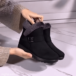 OCW Orthopedic Women Ankle Boots Fur Lined Super Warm Winter Comfortable Shoes OCWShoes
