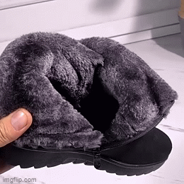 OCW Orthopedic Women Ankle Boots Fur Lined Super Warm Winter Comfortable Shoes OCWShoes