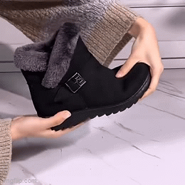 OCW Orthopedic Women Ankle Boots Fur Lined Super Warm Winter Comfortable Shoes OCWShoes