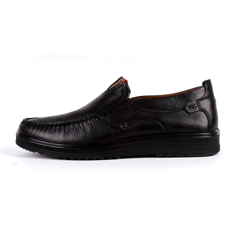 OCW Orthopedic Men Shoes Leather Breathable Moccasins Soft Low-top Loafers OCWShoes