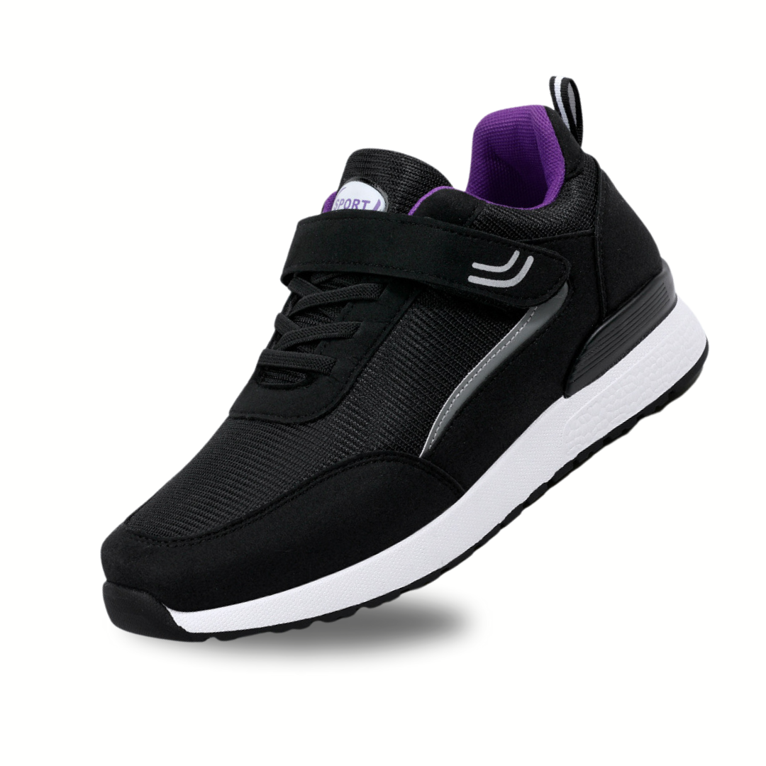 OCW Women Orthopedic Good Walking Shoes Comfortable Lightweight Casual Velcro Strap Sneakers