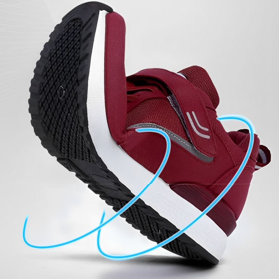 OCW Women Orthopedic Good Walking Shoes Comfortable Lightweight Casual Velcro Strap Sneakers