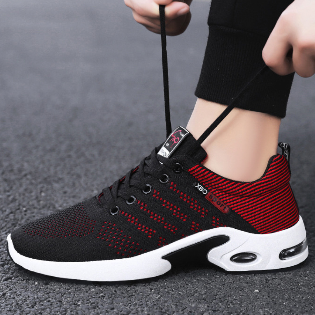 OCW Men Orthopedic Comfortable Standing All Day Air Cushion Shock-Absorbing Non-Slip Shoes