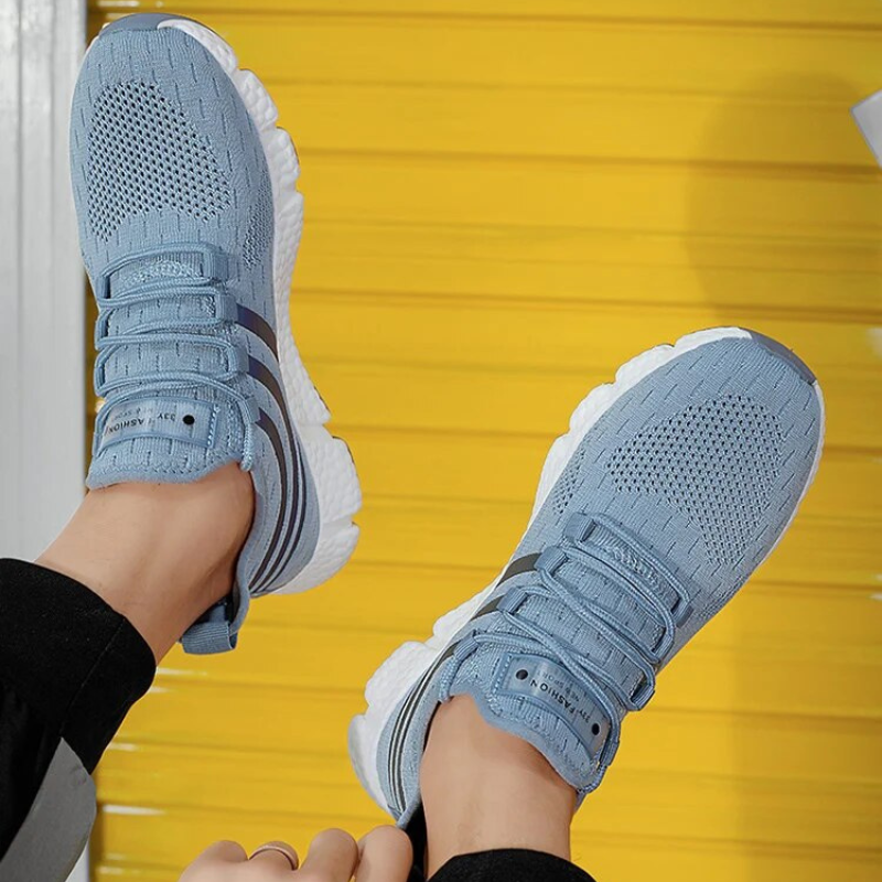 OCW Men Orthopedic Good Walking Shoes Comfortable Breathable Shock-Absorbing Non-Slip Shoes