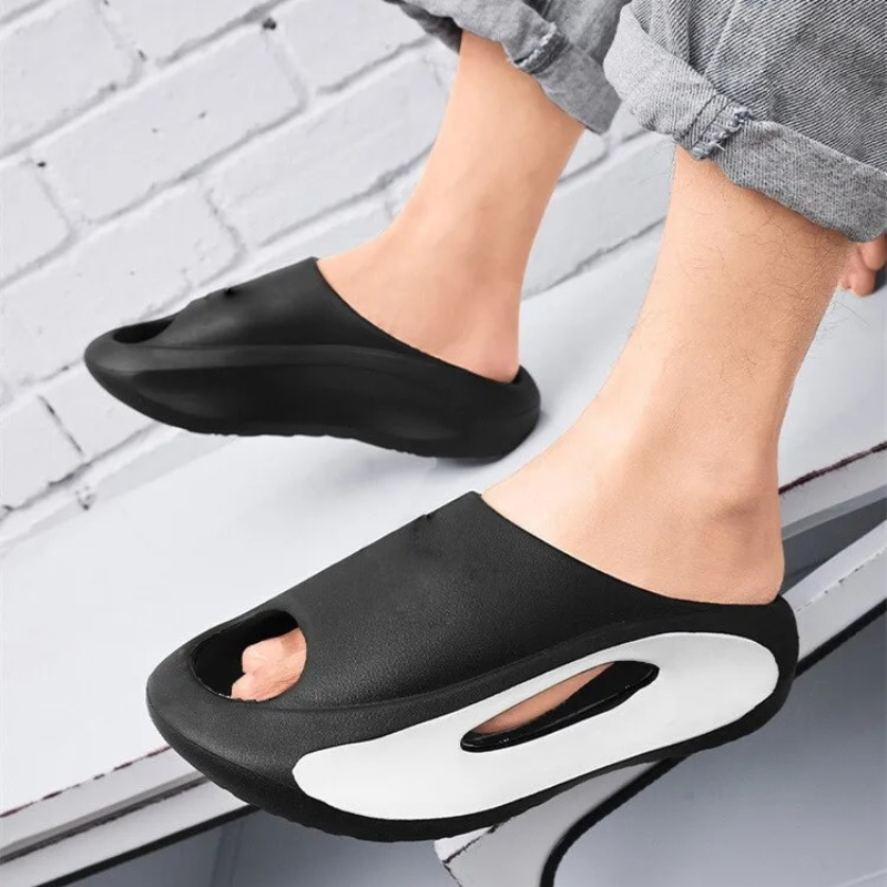 OCW Men Slippers AirLift Thick Bottom Foam Platform Slides OCWShoes