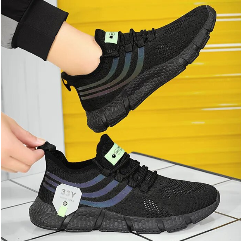 OCW Men Orthopedic Good Walking Shoes Comfortable Breathable Shock-Absorbing Non-Slip Shoes