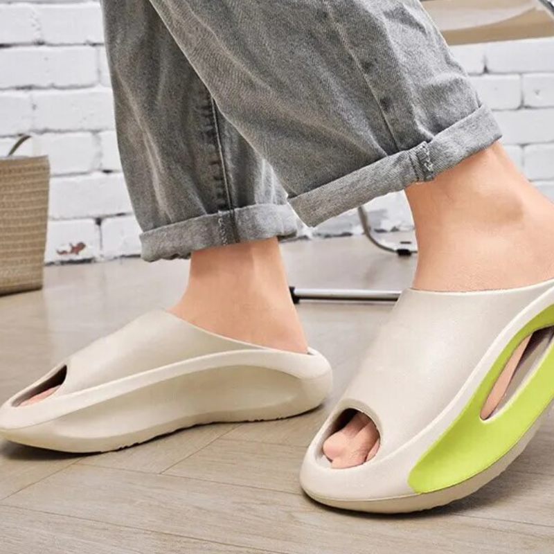 OCW Men Slippers AirLift Thick Bottom Foam Platform Slides OCWShoes