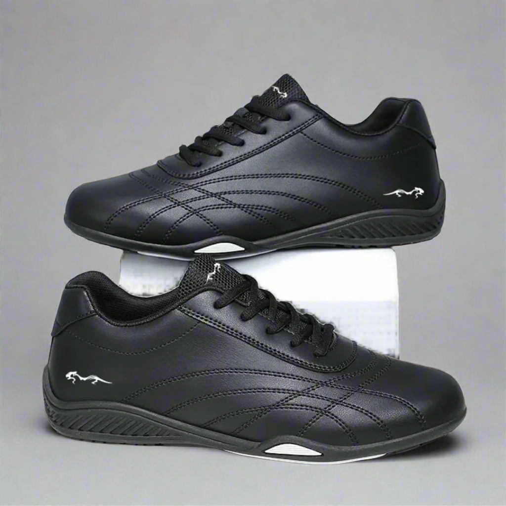 OCW Men Orthopedic Leisure Shoes Water-resistant Arch-support Anti-skid Leather New Design Walking OCWShoes