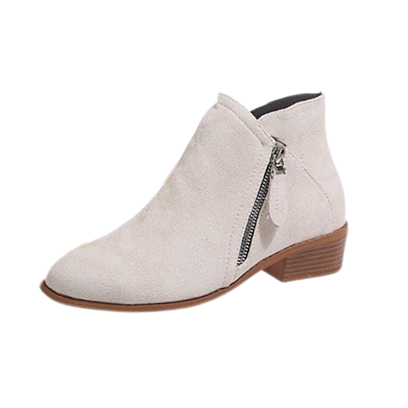 OCW Orthopedic Women Boots Arch Support Warm Suede Leather Ankle Boots OCWShoes