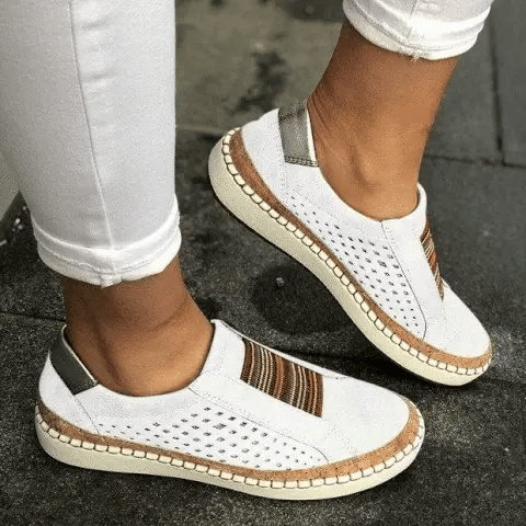 OCW Orthopedic Women Shoes Slip On Breathable Comfortable Walking Sneakers OCWShoes