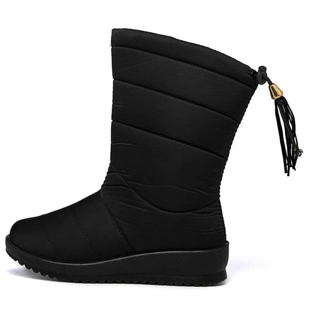 OCW Orthopedic Boots For Women Waterproof Warm Winter Snow Anti-Slip Fur Lined Boots OCWShoes