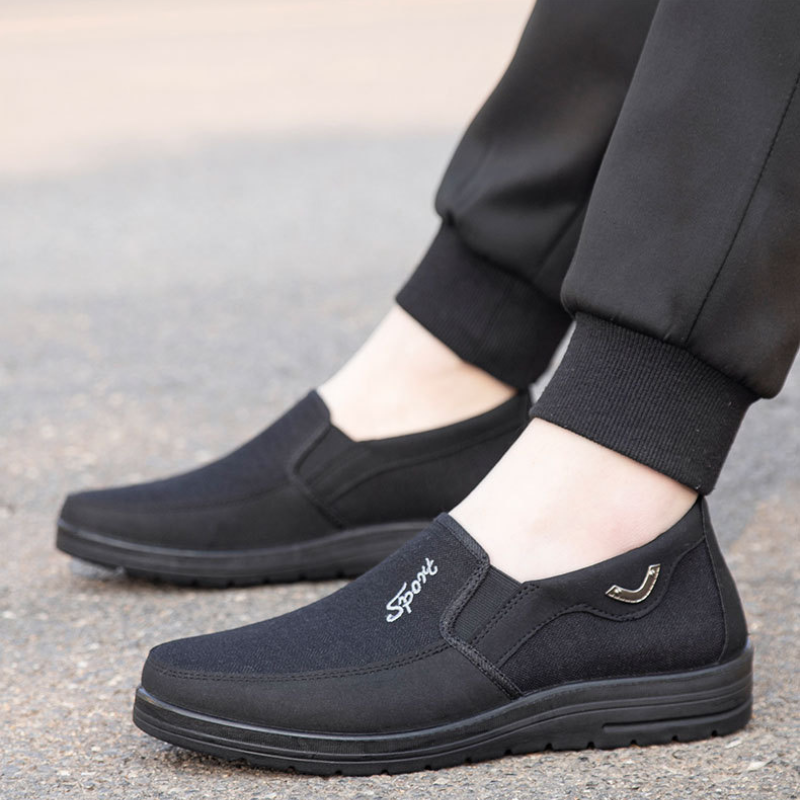 OCW Orthopedic Men Shoes Comfortable Canvas Lightweight Summer Casual Loafers