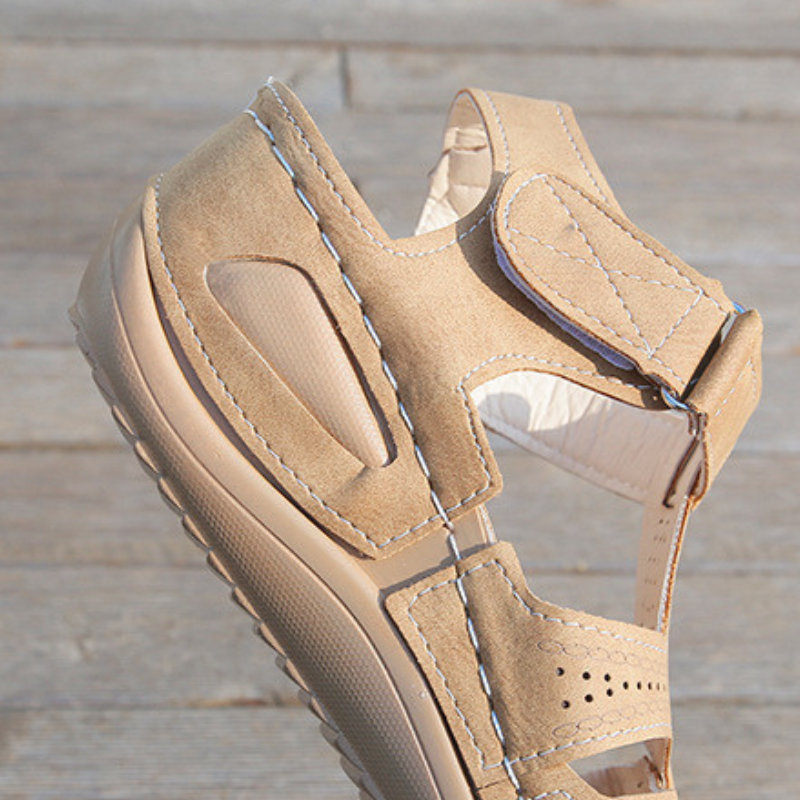 OCW Orthopedic Women Sandals Flats Casual Soft Sole Beach Wedge Sandals OCWShoes