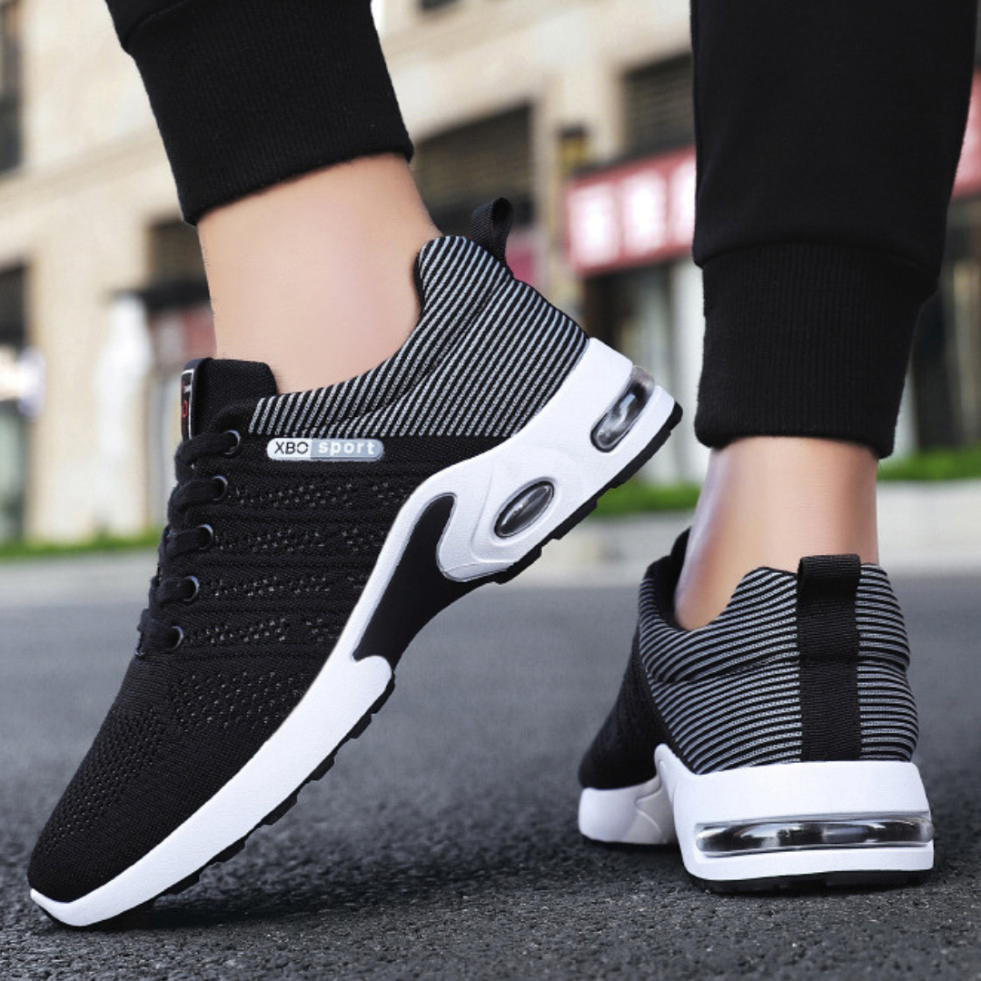 OCW Men Orthopedic Comfortable Standing All Day Air Cushion Shock-Absorbing Non-Slip Shoes