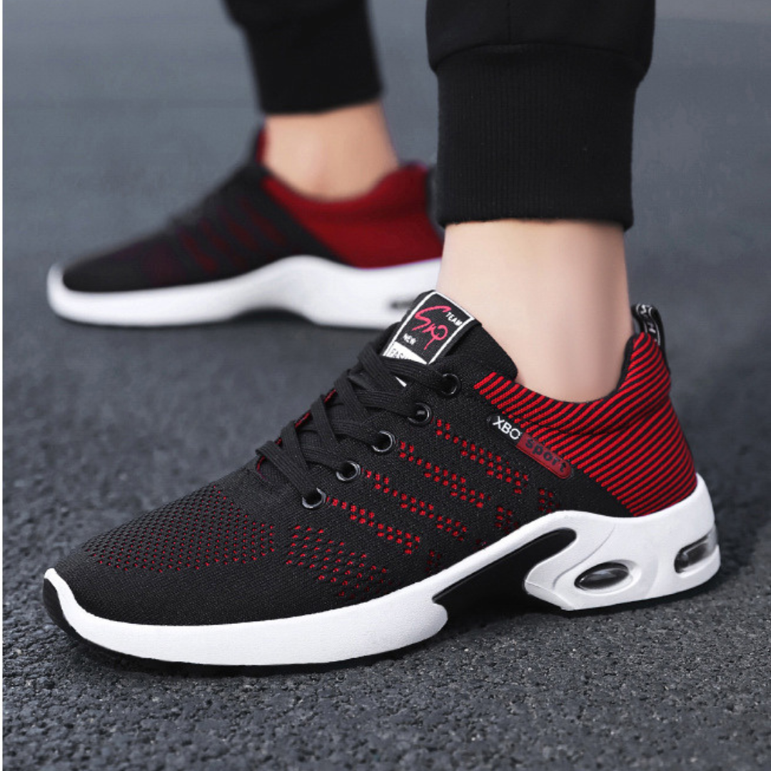 OCW Men Orthopedic Comfortable Standing All Day Air Cushion Shock-Absorbing Non-Slip Shoes