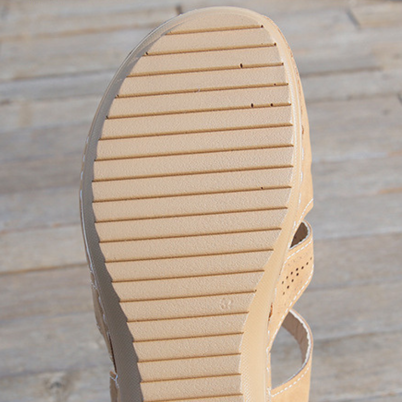 OCW Orthopedic Women Sandals Flats Casual Soft Sole Beach Wedge Sandals OCWShoes