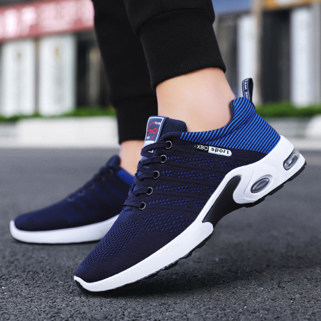 OCW Men Orthopedic Comfortable Standing All Day Air Cushion Shock-Absorbing Non-Slip Shoes