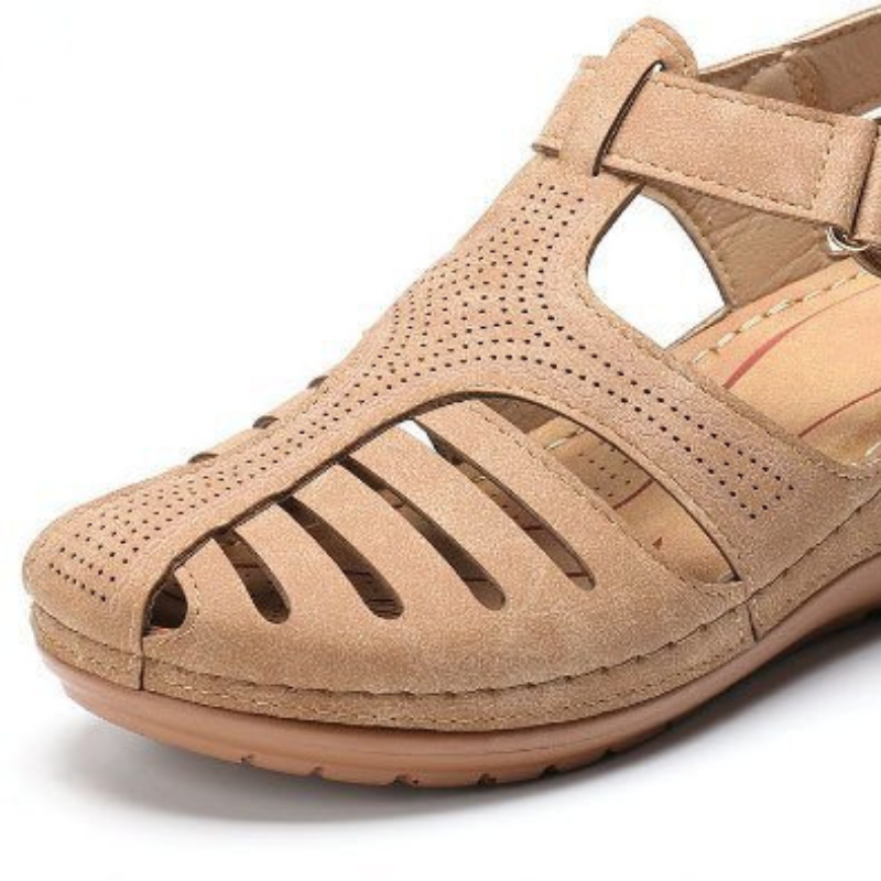 OCW Orthopedic Women Sandals Flats Casual Soft Sole Beach Wedge Sandals OCWShoes