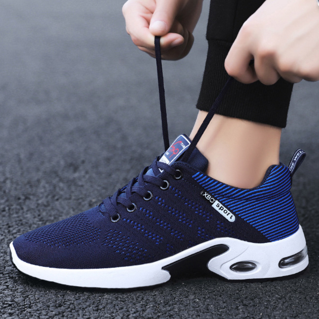 OCW Men Orthopedic Comfortable Standing All Day Air Cushion Shock-Absorbing Non-Slip Shoes