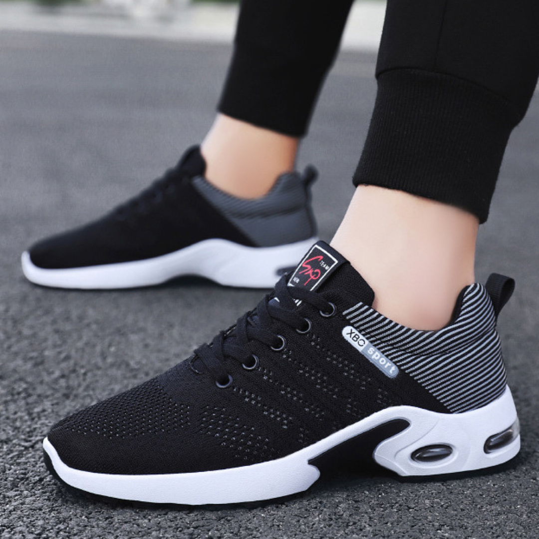 OCW Men Orthopedic Comfortable Standing All Day Air Cushion Shock-Absorbing Non-Slip Shoes