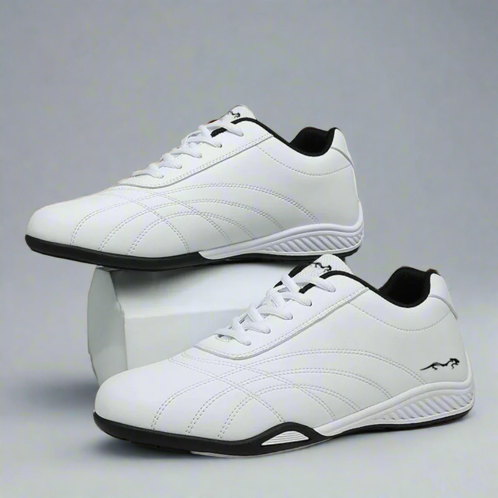 OCW Men Orthopedic Leisure Shoes Water-resistant Arch-support Anti-skid Leather New Design Walking OCWShoes