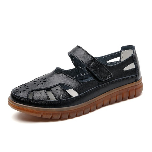 OCW Women Ortho Sandals Breathable Leather Summer Casual Sandals