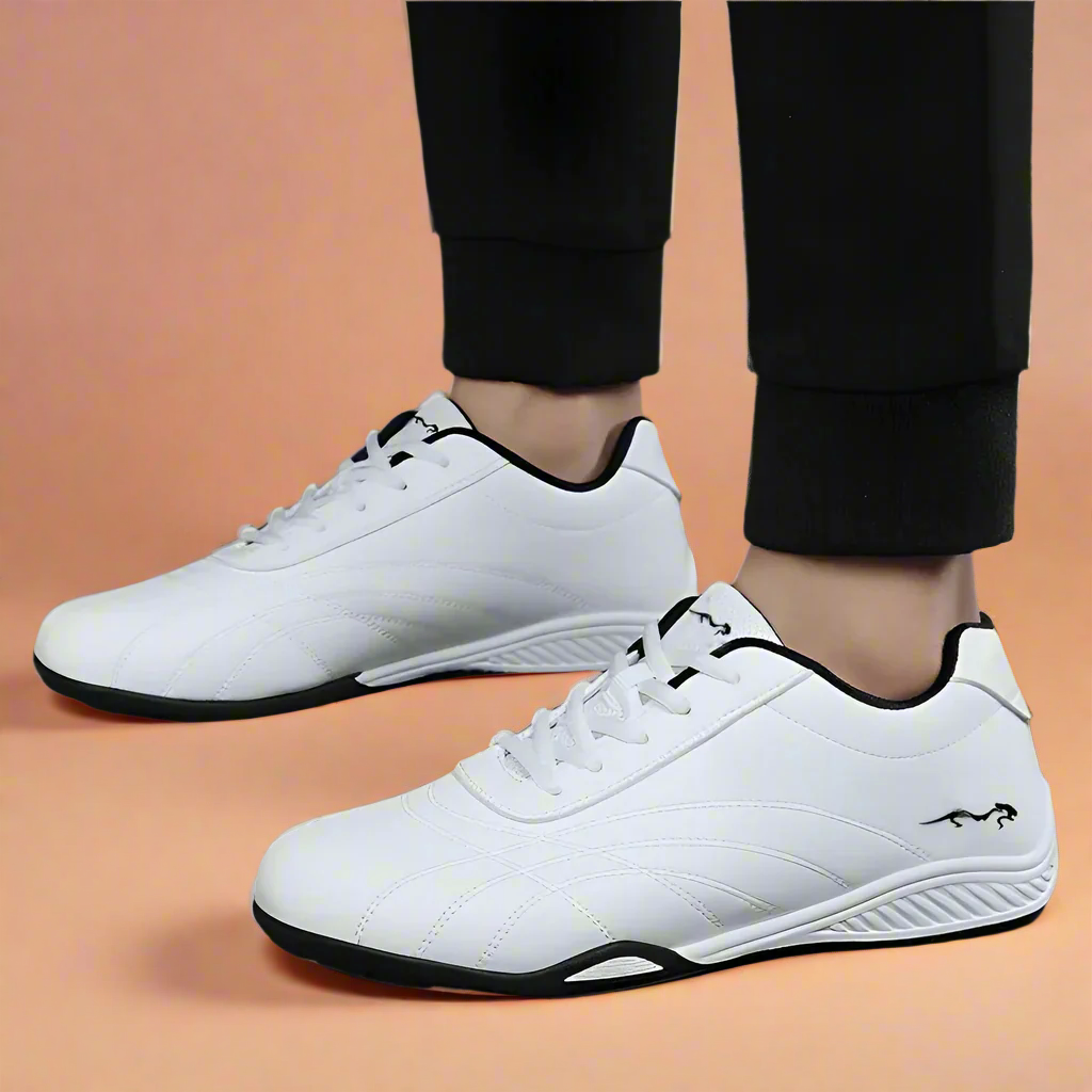 OCW Men Orthopedic Leisure Shoes Water-resistant Arch-support Anti-skid Leather New Design Walking OCWShoes