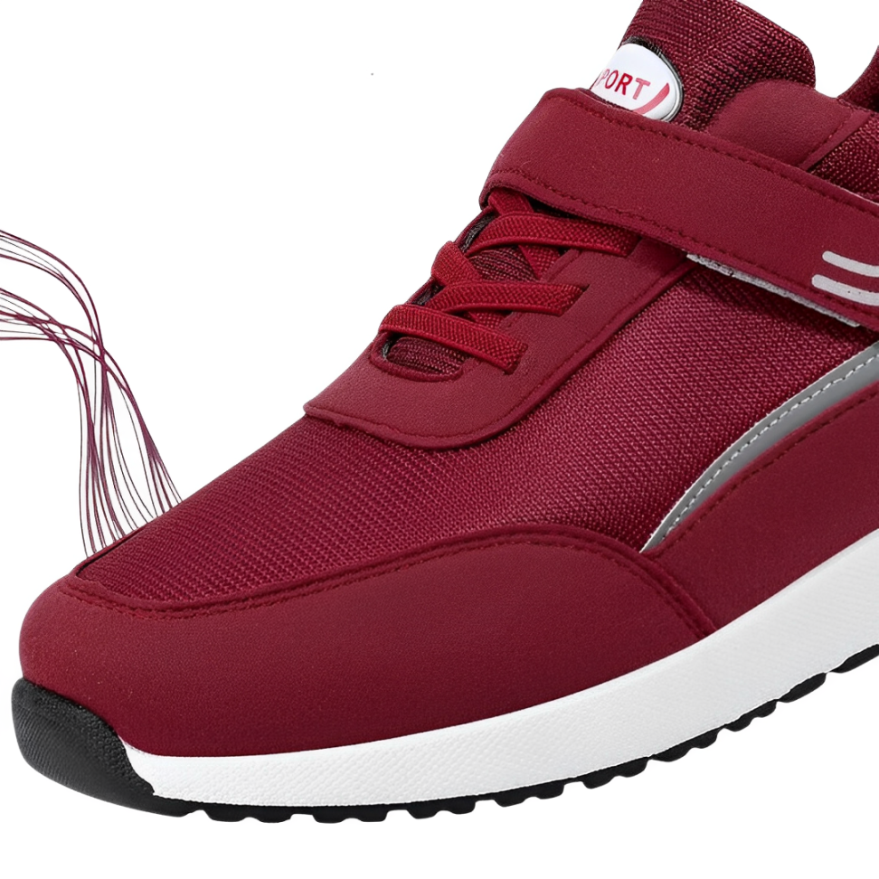 OCW Women Orthopedic Good Walking Shoes Comfortable Lightweight Casual Velcro Strap Sneakers