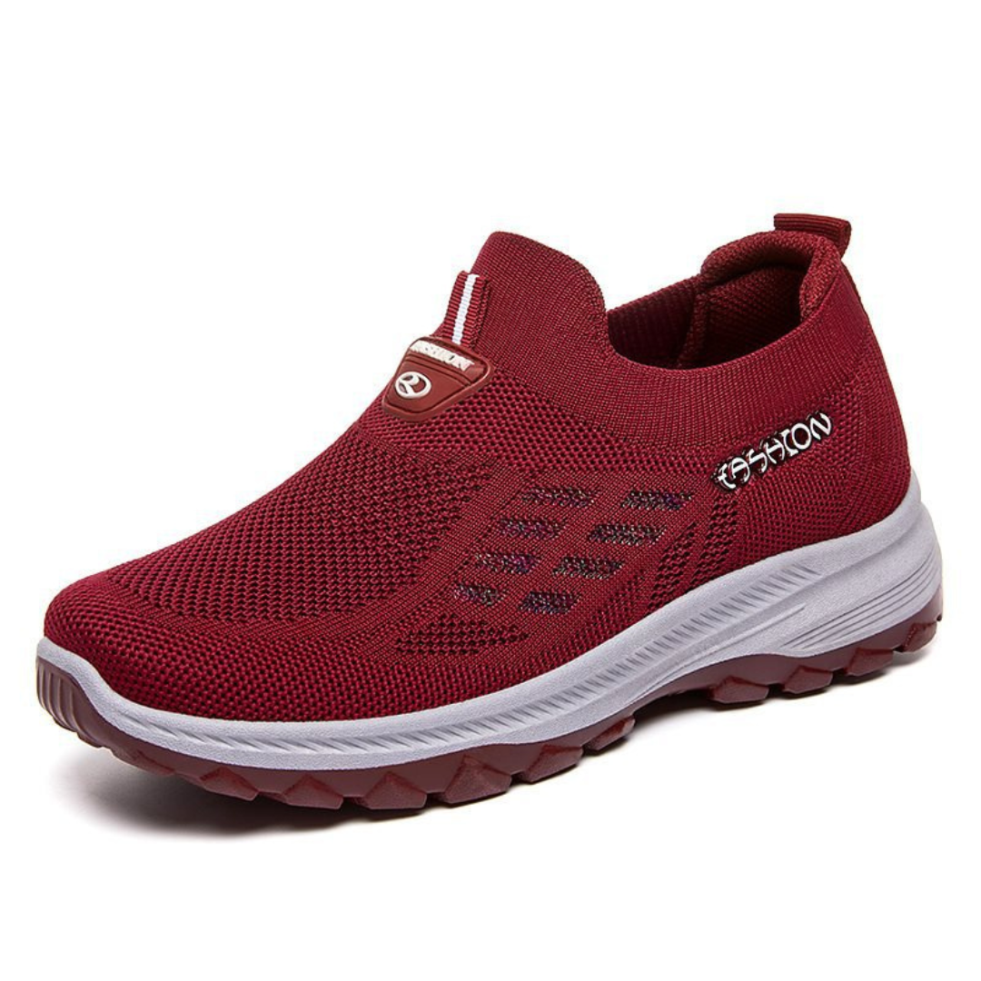 OCW Women Orthopedic Good Walking Shoes Comfortable Breathable Slip-On Soft-Sole Shoes