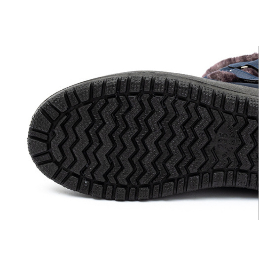 OCW Orthopedic Waterproof Boots For Women Fur Plush Keep Warm Winter Non-slip Soles