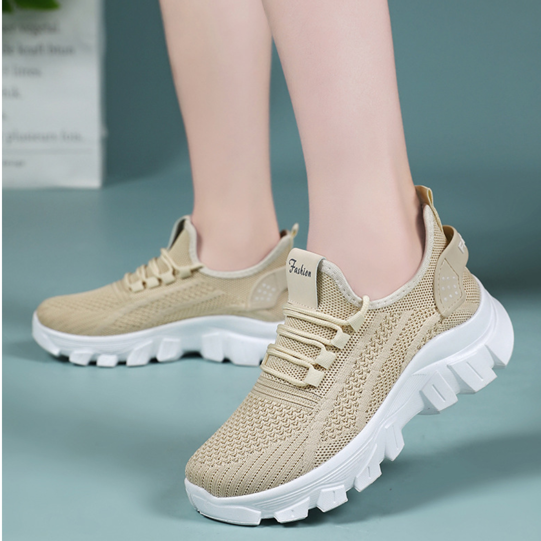 OCW Women Orthopedic Shoes Comfortable Arch-support Airy Mesh Lightweight Casual Walking