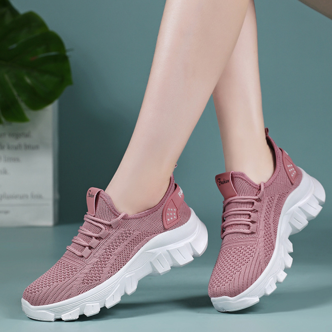 OCW Women Orthopedic Shoes Comfortable Arch-support Airy Mesh Lightweight Casual Walking