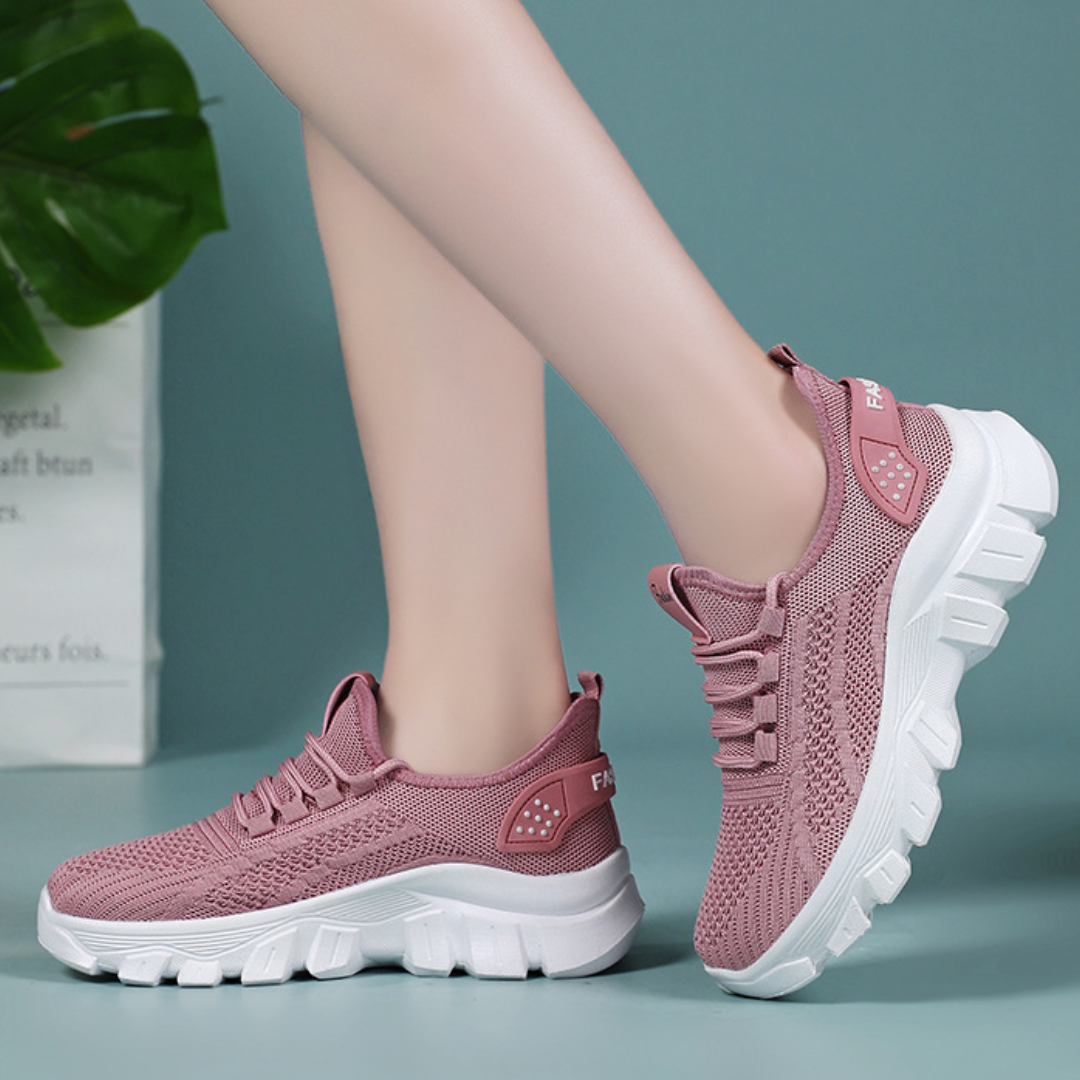 OCW Women Orthopedic Shoes Comfortable Arch-support Airy Mesh Lightweight Casual Walking