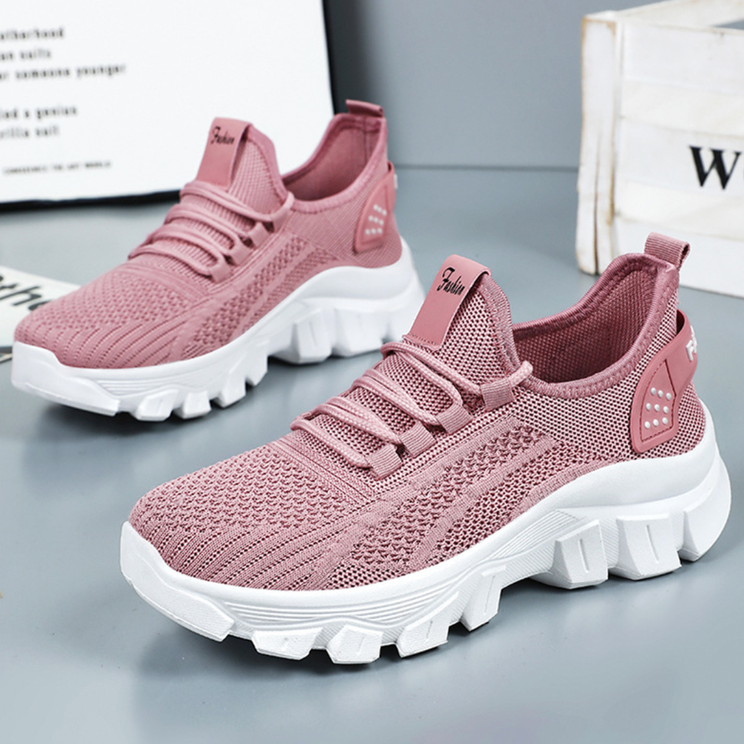 OCW Women Orthopedic Shoes Comfortable Arch-support Airy Mesh Lightweight Casual Walking
