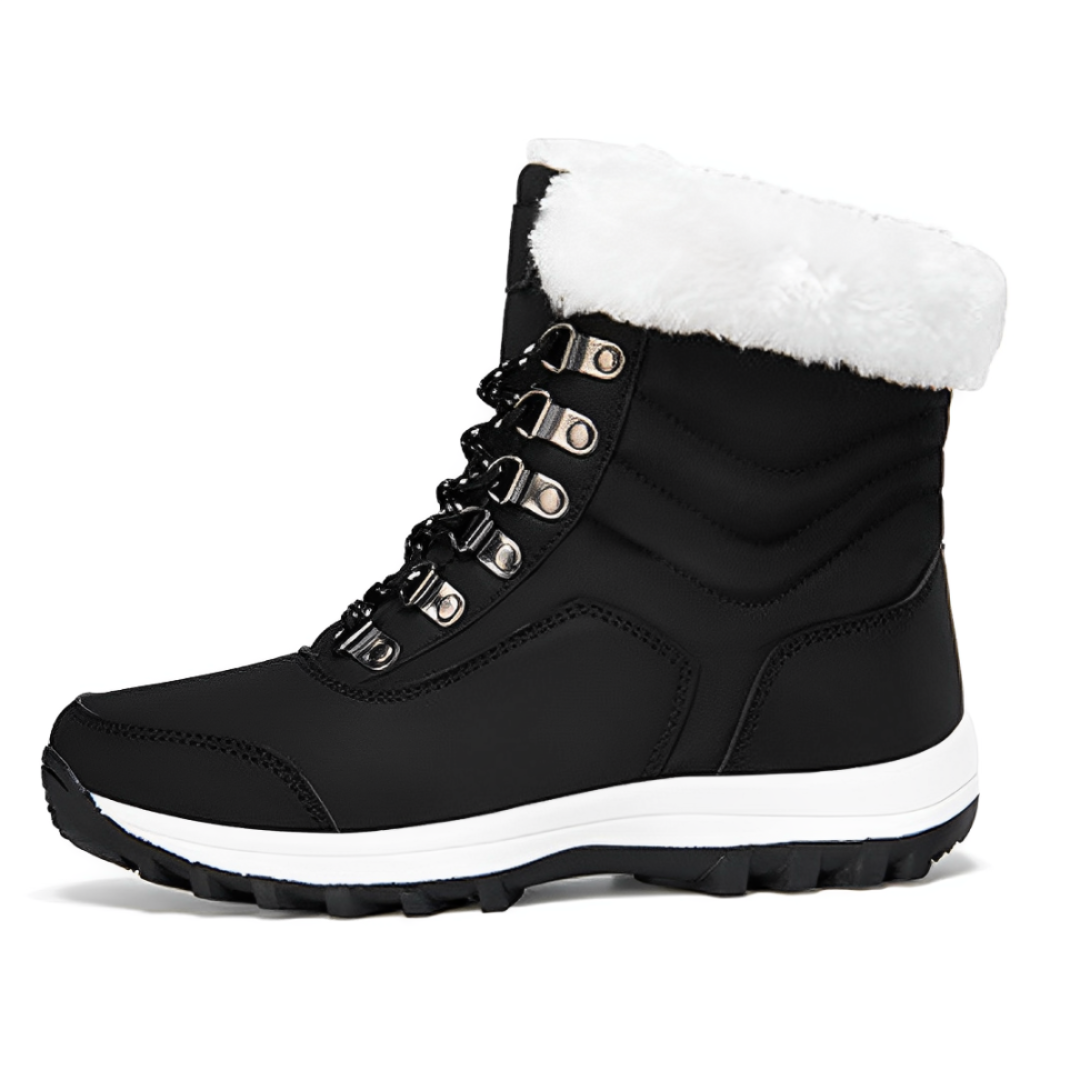 OCW Orthopedic Women Snow Boots Waterproof Warm Fur Lined Non-slip Winter Boots