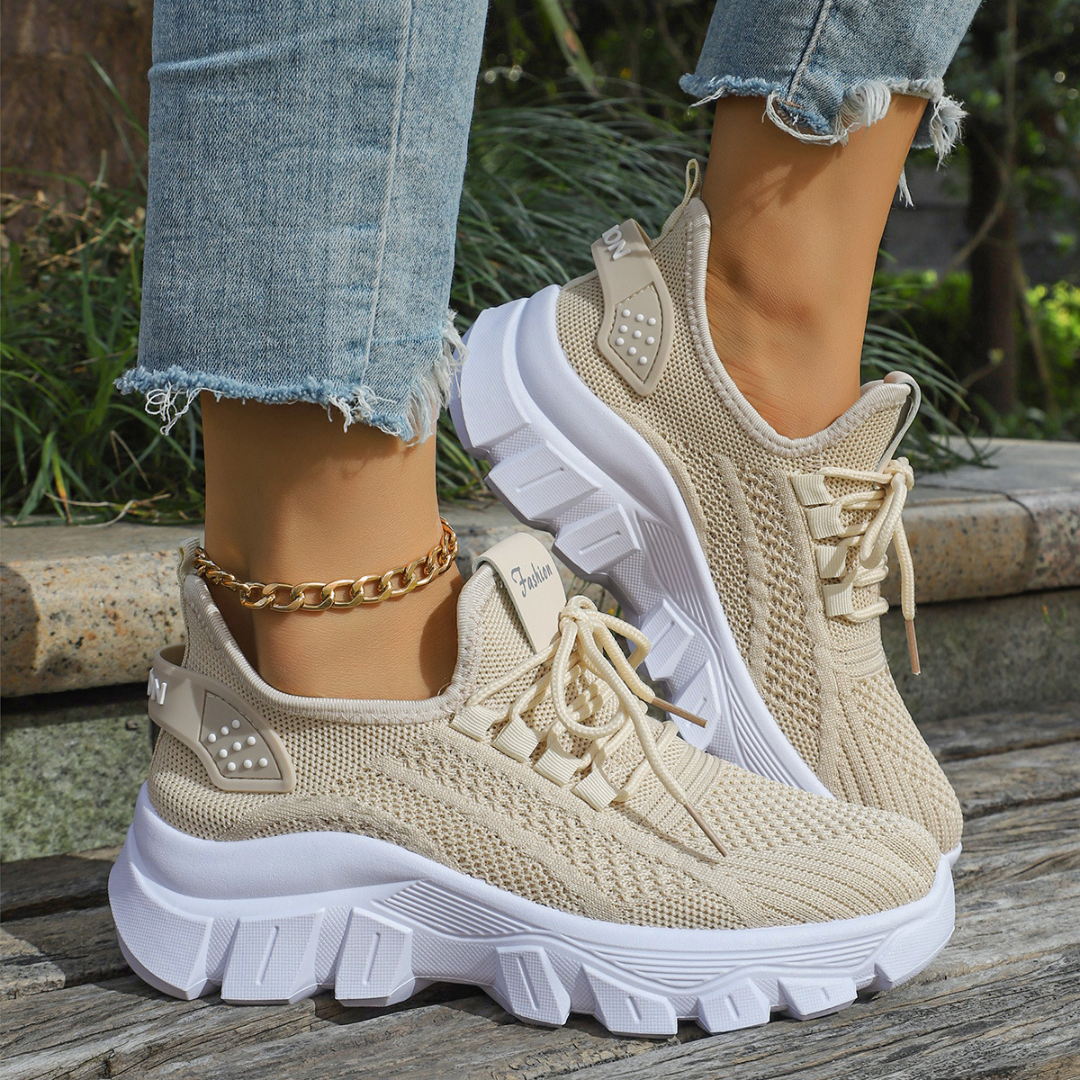 OCW Women Orthopedic Shoes Comfortable Arch-support Airy Mesh Lightweight Casual Walking