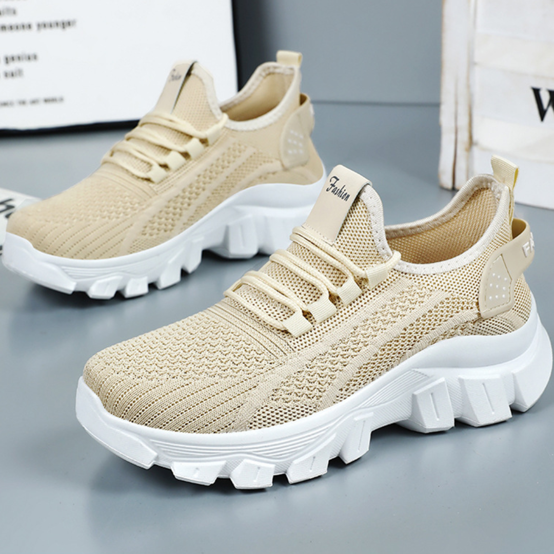 OCW Women Orthopedic Shoes Comfortable Arch-support Airy Mesh Lightweight Casual Walking