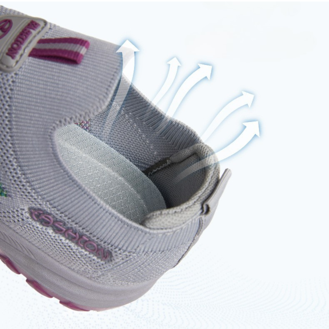 OCW Women Orthopedic Good Walking Shoes Comfortable Breathable Slip-On Soft-Sole Shoes