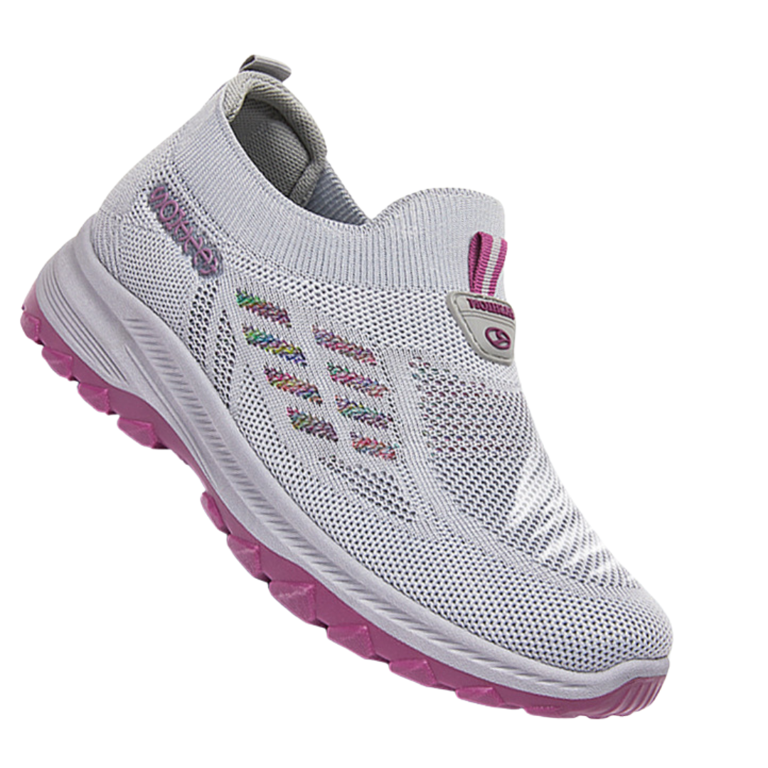 OCW Women Orthopedic Good Walking Shoes Comfortable Breathable Slip-On Soft-Sole Shoes
