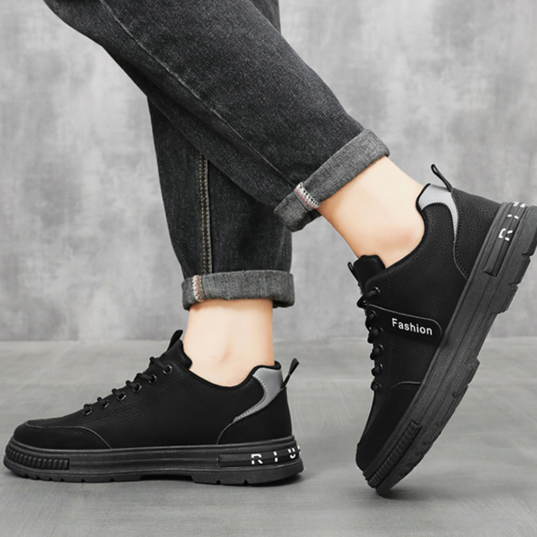 OCW Orthopedic Men Suede Leather Comfort Non-slip Work Shoes OCWShoes